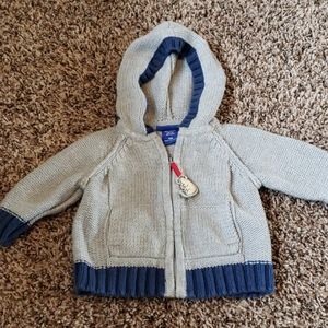 Baby boy knit sweatshirt